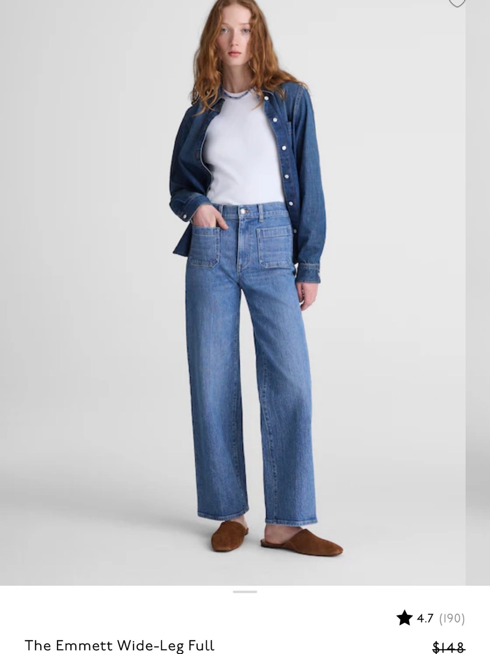 Madewell: The Emmett Wide-Leg Jeans
